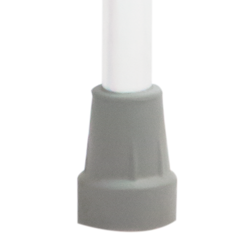 Bastón de Aluminio de 1 Apoyo Mango Cuello de Ganso - Acabado Brillante