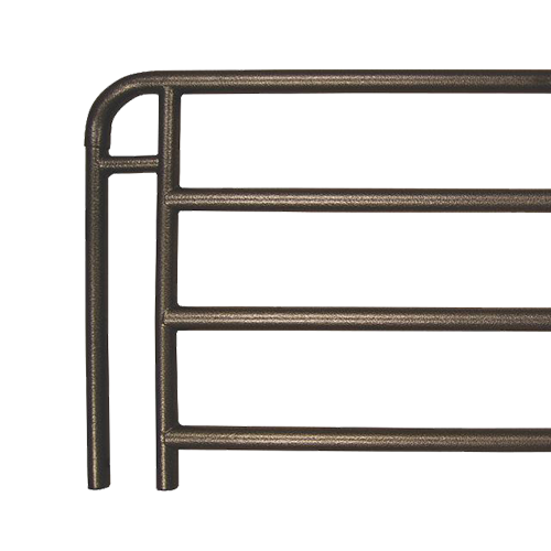 Barandal Telescópico Reticular para Cama Tipo Hospital - Martillado Silver Vein 