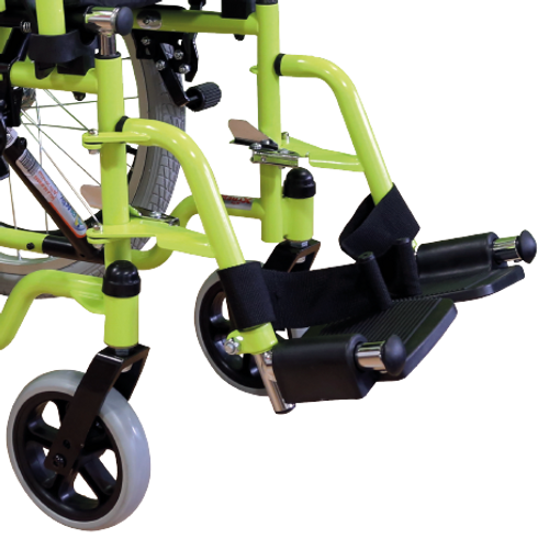 Silla de Ruedas Infantil Activ Xtreme Kiddy de 12 pulgadas - Neumática - Color Selva