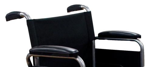 Silla de Ruedas  con Brazos FlipUp - Elevapiernas Abatibles y Desmontables  - Platinum Vein