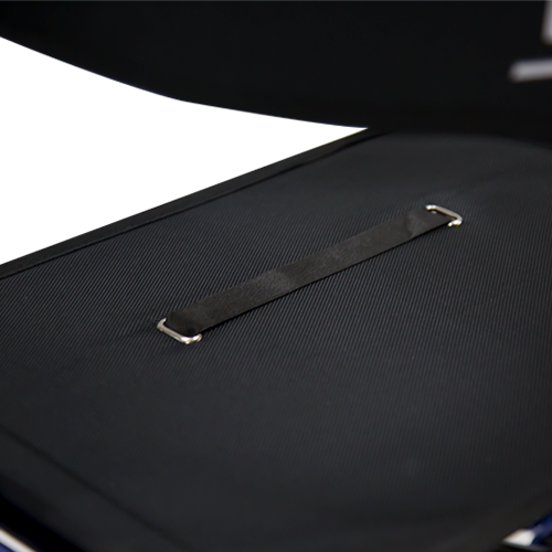 Andadera Rollator Travel de Aluminio Plegable - Con Descansapies - Azul