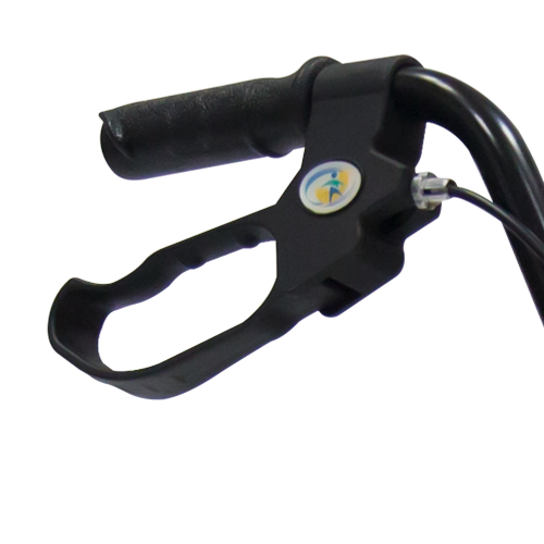 Andadera Rollator KD de Aluminio - Plegable con Ruedas - Terracota