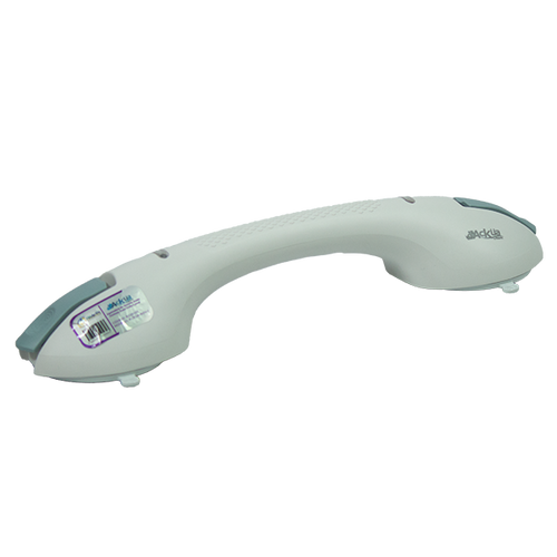  Agarradera de Succión Doble Ventosa, Color Perla/Laurel 