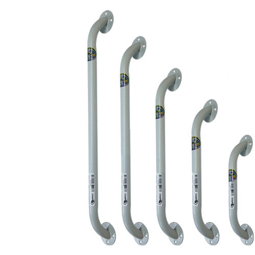 Agarradera Recta de 24 pulgadas de Acero para Baño - Esmaltada