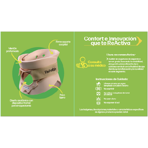  Collarín Cervical Tipo Filadelfia , Ch