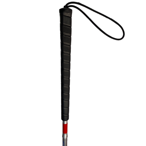 Bastón para Invidente de Aluminio - Plegable con Rodamiento y Puño Ergonómico