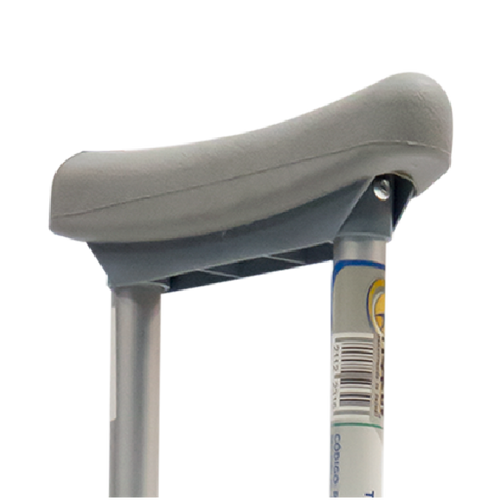 Muletas de Aluminio con Ajuste Telescópico - GD