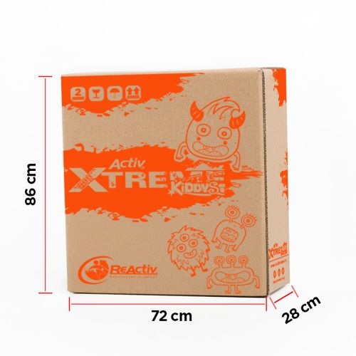 Silla de Ruedas Infantil Activ Xtreme Kiddy de 14 pulgadas - Neumática - Color Terra