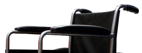 Silla de Ruedas  con Brazos Fijos y Elevapiernas Abatibles y Desmontables  - Rueda Mag - Platinum Vein