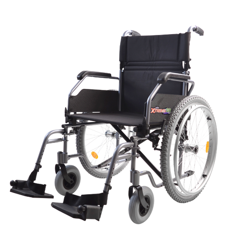 Silla de Ruedas Xtreme QR con Sistema Quick Release de Aluminio con Brazos Flip Up - 20 pulgadas 