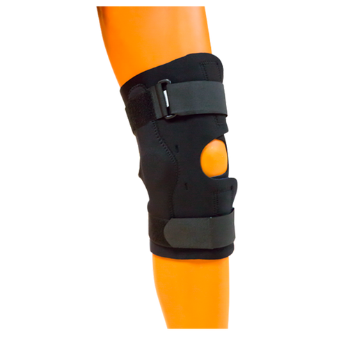 Rodillera Abierta  de Neopreno - Articulada con Bisagras Extraíbles - XGD