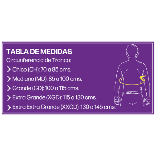  Corrector de Postura para Espalda con Varilla Flexible y Broche de Contactel , Ch