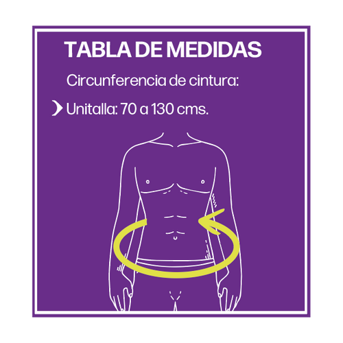  Faja Elástica Ergonómica para Hernia Umbilical , Unitalla
