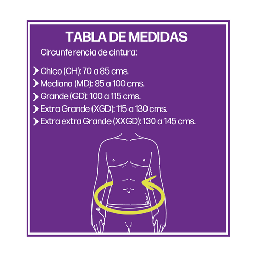  Faja Sacrolumbar Elástica de Neopreno con Varillas Flexibles , XXgd