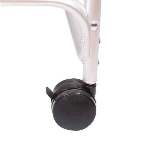 Silla Cómodo Ducha de Aluminio con Ruedas - Acojinado