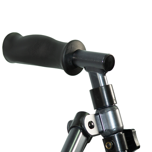  Andadera Plegable de Viaje Ultra Compacta de Aluminio, Color Gris Acerado