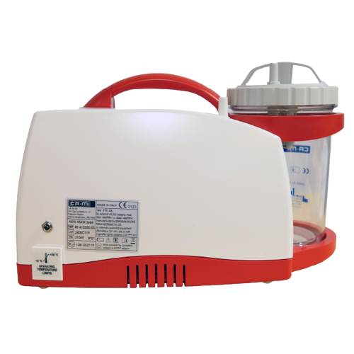 Aspirador de Secreciones New Askir 36 con Batería de 12V con Frasco de Policarbonato de 1000 ml
