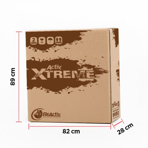 Silla de Ruedas Xtreme con Brazos FlipUp y Elevapiernas Abatibles y Desmontables - 18 pulgadas - Neumática - Lodo