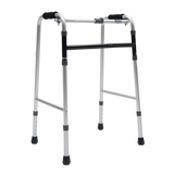 Andadera de Aluminio Económica Plegable - Negra