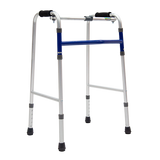 Andadera de Aluminio Económica Plegable - Azul