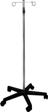 Portasueros Base Nylon de 5 Apoyos - Cromado