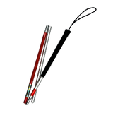 Bastón para invidente infantil