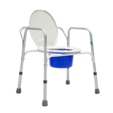 Cómodo Aluminio/Acero Semi-Ligero - Respaldo Removible - Anodizado Natural