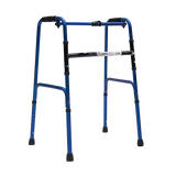 Andadera Plegable de Aluminio - Azul