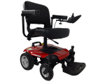 Silla Power Compacta y Desarmable de 4 Ruedas - Roja