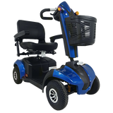 Scooter MD con 4 Ruedas Semi-Neumáticas - Azul