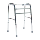 Andadera Doble Función de Aluminio con Soporte Frontal Reforzado - Acabado Brillante