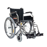 Silla de Ruedas Xtreme con Brazos FlipUp y Descansapies Abatibles y Desmontables - 18 pulgadas - Neumática - Bruma