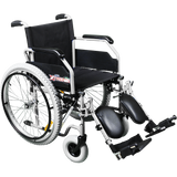 Silla de Ruedas Xtreme con Brazos FlipUp y Elevapiernas Abatibles y Desmontables - 18 pulgadas - Neumática -  Bruma