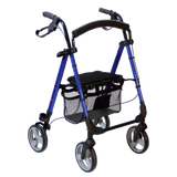 Andadera Rollator KD de Aluminio - Plegable - Azul