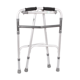 Andadera de Aluminio Recíproca Plegable - Gris