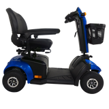 Scooter MD con 4 Ruedas Semi-Neumáticas - Azul
