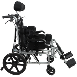 Silla de Ruedas ReHab Hero PCA (Parálisis Adulto) de Aluminio - 18 pulgadas - Gris