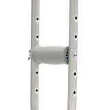 Muletas de Aluminio con Ajuste Telescópico - GD