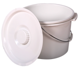 Silla Cómodo Ducha de Aluminio con Ruedas - Acojinado