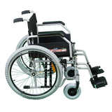 Silla de Ruedas Xtreme con Brazos FlipUp y Descansapies Abatibles y Desmontables - 20 pulgadas - Neumática - Bruma