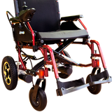 Silla de Ruedas Eléctrica de Aluminio izzyGo - 19 pulgadas - Roja