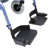 Silla de Ruedas Xtreme Aluminum - 18 pulgadas - Azul Ártico