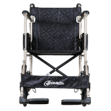 Silla de Ruedas de Traslado Movili Motion 18" Champagne con Ruedas 8"