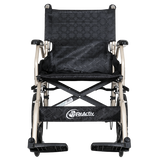 Silla de Ruedas de Traslado Movili Motion 18" Champagne con Ruedas 6" y 12"