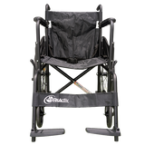 Silla de Ruedas de Acero , Negro 20"