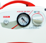 Aspirador de Secreciones New Askir 36 con Batería de 12V con Frasco de Policarbonato de 1000 ml